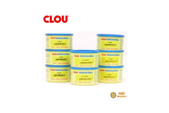 Szpachlówka do drewna w puszce Clou Holzpaste MAHOŃ 11 - 250g