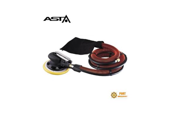 Szlifierka pneumatyczna oscylacyjna bezolejowa z odciągiem Asta A-5236S fi 150mm skok 2,5mm