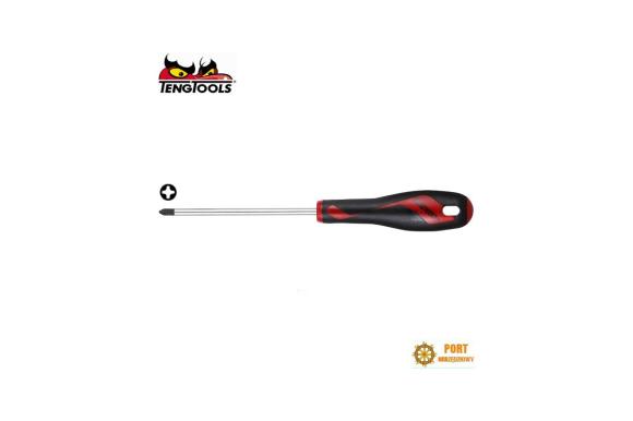 Wkrętak krzyżowy krzyżak PH0 x 75mm warsztatowy Teng Tools ( 177770104 )