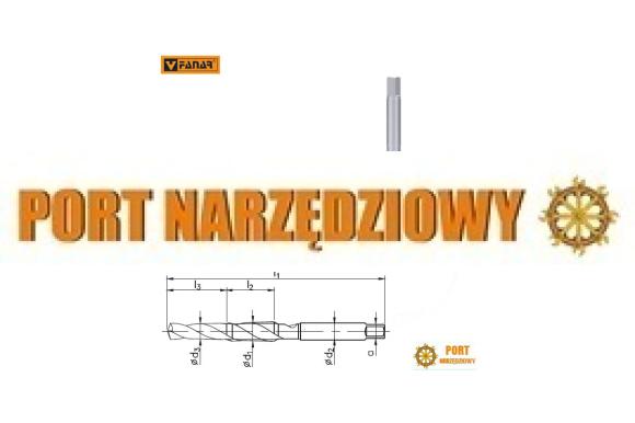 Wiertło gwintownik kombi M8 HSS Fanar ( G1-051001-0080 ) -C