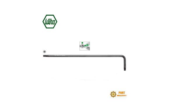 Klucz trzpieniowy główka kulista TORX czerniony chemicznie T40 x 210 mm, 43 mm 10 szt. Wiha (32393)