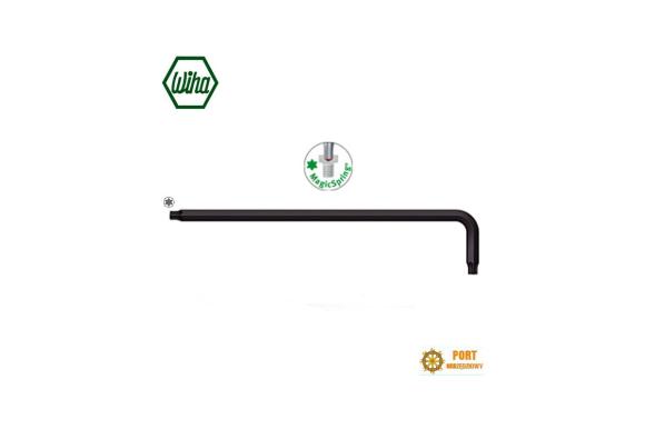 Klucz trzpieniowy TORX MagicSpring czerniony chemicznie T45 x 232 mm, 49 mm 10 szt. Wiha (31244)