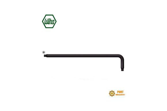 Klucz trzpieniowy TORX krótki, czerniony chemicznie T7 x 44 mm, 18 mm 10 szt. Wiha (01311)