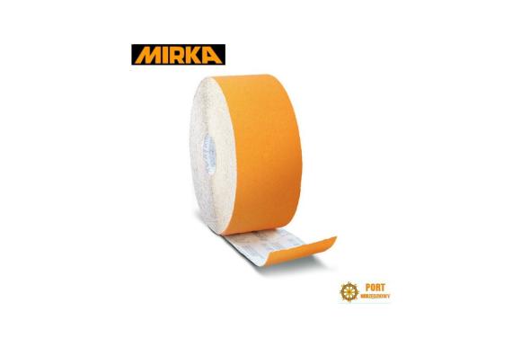 Papier ścierny rolka gr. P80 70mm x 25m Mirka Gold -C