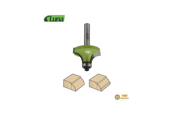 Frez trzpieniowy zaokrąglający do drewna promień 3mm trzpień 6mm Luna ( 210090304 )