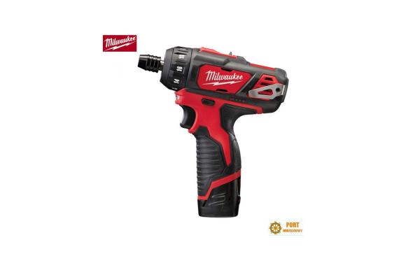 Milwaukee M12 BD-202C Wkrętarka akumulatorowa 1/4 hex 12V 2,0Ah 30Nm ( 4933441900 ) -C