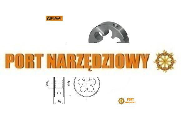 Narzynka maszynowa drobnozwojna M35x1,5 HSS gwint metryczny zwykły typ 800 6g Fanar ( N1-121001-0355 ) -C