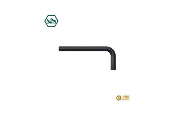 Klucz trzpieniowy sześciokątny krótki, czerniony chemicznie 4 x 72 mm, 29 mm 10 szt. Wiha (01126)