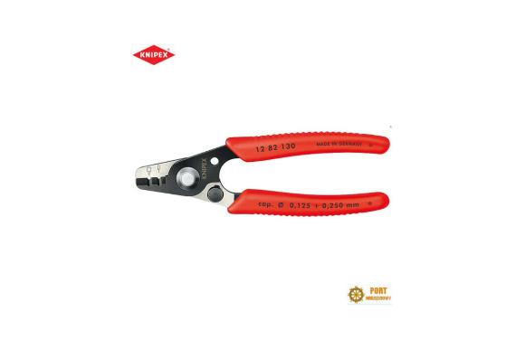 Szczypce do ściągania usuwania izolacji ze światłowodów 130mm Knipex ( 12 82 130 SB ) -C
