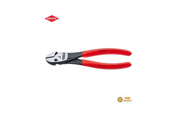 Szczypce obcinaczki 180mm do cięcia bocznego zwiększone przełożenie Knipex TwinForce ( 73 71 180 ) -C