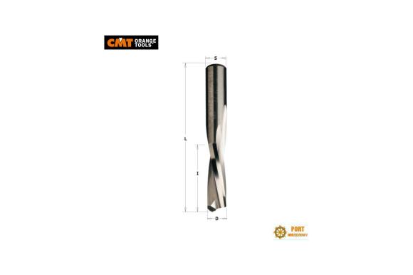 Frez spirany wykańczający fi 3,97mm trzpień 6,35mm długość 50,8mm negatyw do drewna i laminatu CMT ( 192.003.11 ) -C