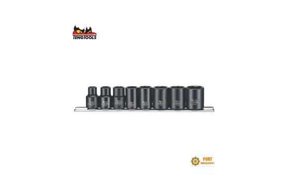Zestaw nasadek udarowych 3/8 krótkich 8-19mm Teng Tools 9381 ( 75240101 ) -C