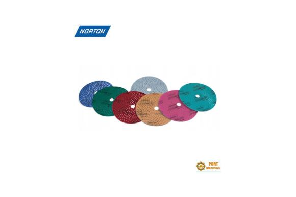 Krążek ścierny fi 150mm P500 MULTI-AIR CYCLONIC ceramika A975 Norton 100szt. Różowy (66261151672)