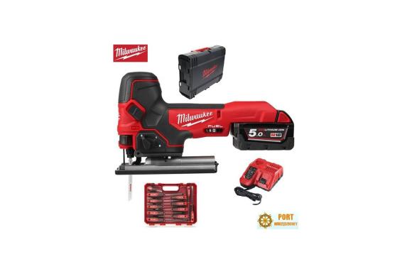 MILWAUKEE M18 FBJS-502X FUEL™ WYRZYNARKA 18V 5,0Ah + ZESTAW WKRĘTAKÓW MILWAUKEE TRI-LOBE SCREWDRIVER 12 ELEMENTÓW GRATIS !!! (4933464800)