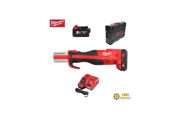 MILWAUKEE M18 BLHPT-202C M18 FORCE LOGIC™ KOMPAKTOWA BEZSZCZTOKOWA PRASKA DO ZACISKANIA KABLI 18V 2,0Ah  (4933451132)