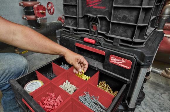 Skrzynia Packout™ z  3 szufladami Milwaukee (4932472130)