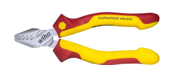 Szczypce zagniatające Professional electric 145 mm Wiha (35861)