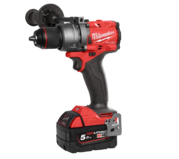 Wiertarko wkrętarka z udarem Milwaukee M18 FPD3-501X z jednym akumulatorem 5,0Ah walizka