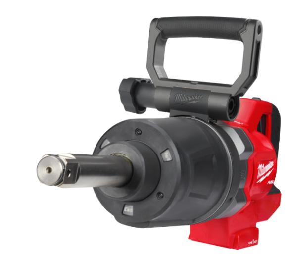 Klucz udarowy 1 z rękojeścią D długim wrzecionem i pierścieniem Milwaukee M18 ONEFHIWF1D-0C (4933471755)