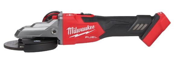 Szlifierka kątowa 125 mm z płaską głowicą z hamulcem i włącznikiem suwakowym Milwaukee M18 FSAGF125XB-0X (4933478438)