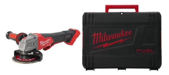 Szlifierka kątowa 125 mm o zmiennej prędkości z hamulcem i włącznik suwakowym Milwaukee M18 FSAGV125XPDB-0X (4933478437)