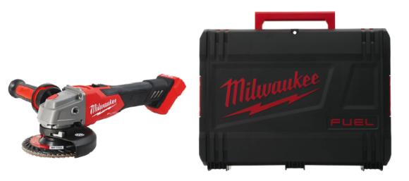 Szlifierka kątowa 125 mm z hamulcem i włącznikiem suwakowym Milwaukee M18 FSAG125XB-0X(4933478429)