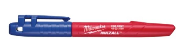 Marker Inkzall niebieski Milwaukee (4932492126)