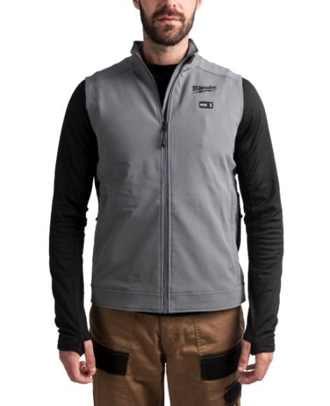 Kamizelka podgrzewana M12HVGREY1-0 szara rozmiar M Milwaukee (4932480101)