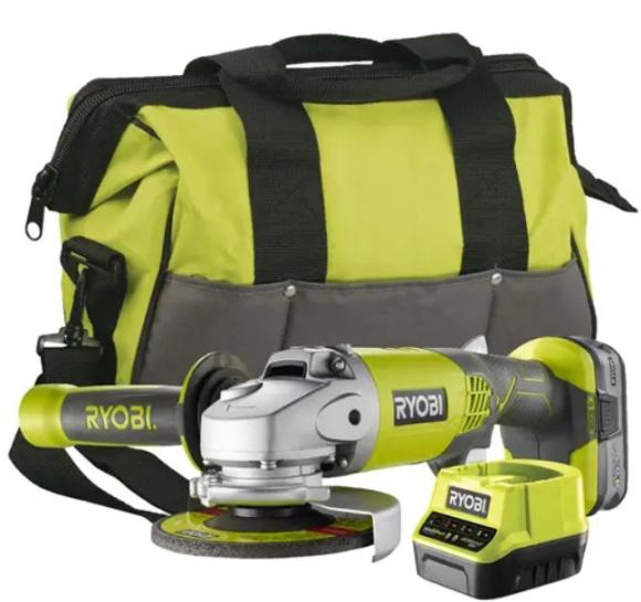 Szlifierka kątowa 115mm 18V Ryobi R18AG-140S (5133004301)