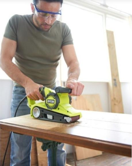 Szlifierka taśmowa EBS800 Ryobi 800W 76x533mm (5133001148)
