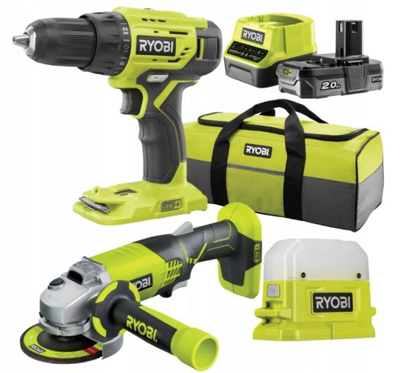 Zestaw elektronarzędzi 18V RCK183F-120S Ryobi (5133005759)