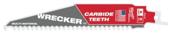 Brzeszczot 150x4,2mm WRECKER CARBIDE z węglikiem 1 szt Milwaukee (48005241)