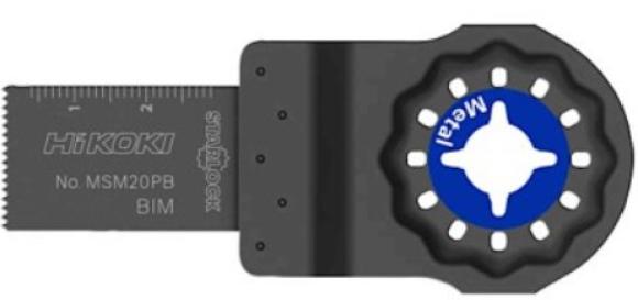 Brzeszczot do multinarzędzia MSM20PB do metalu HiKOKI Starlock   (782712)