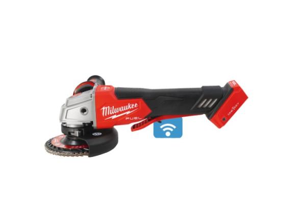 Szlifierka kątowa 125 mm z hamulcem, włącznikiem łopatkowym i ONE-KEY™ M18 ONEFSAG125XPDB-00