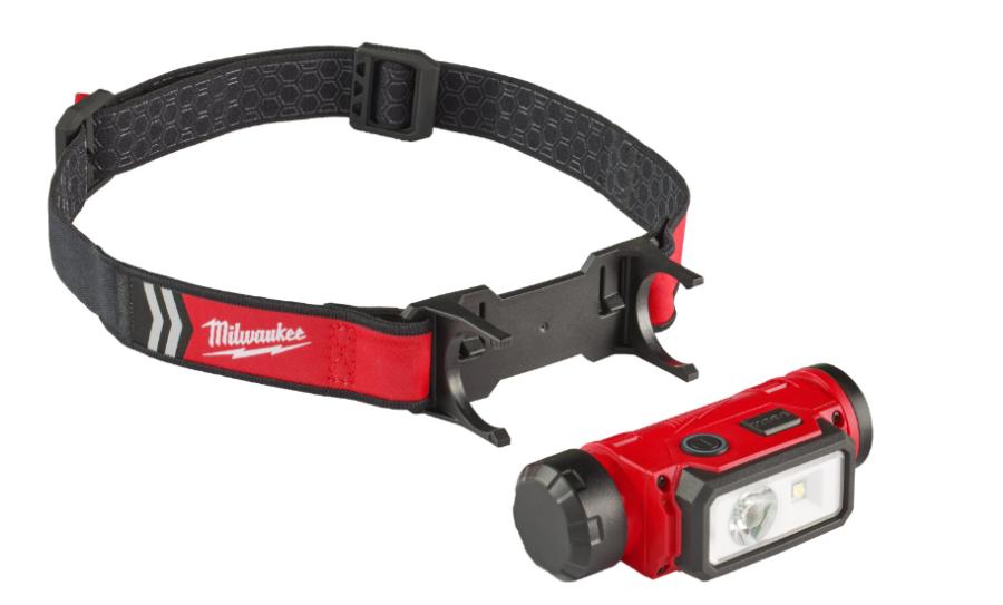 Latarka czołowa aku. LED Milwaukee L4HL2-301 (4933479963)