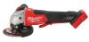 Szlifierka kątowa 125 mm o zmiennej prędkości z hamulcem i włącznik suwakowym Milwaukee M18 FSAGV125XPDB-0X (4933478437)