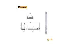 Gwintownik maszynowy nieprzelotowy M10 wysokowydajny metryczny 6H HSSE 800 Fanar ( C25111010100 ) C