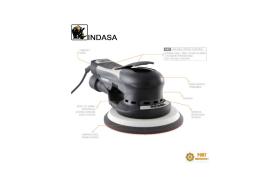 Szlifierka elektryczna oscylacyjna fi 150mm skok 2,5mm bezszczotkowa Indasa ESeries (579121) C