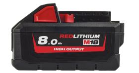 Akumulator M18™ HIGH OUTPUT™ M18 HB8 8.0 Ah 18 V Milwaukee (4932471070)