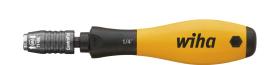 Wkrętak z uchwytem na bity SoftFinish ESD, blokowany mechanicznie 1/4" 148 mm Wiha (32161)