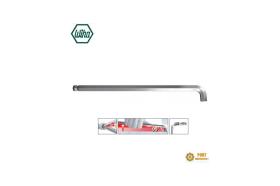 Klucze trzpieniowe sześciokątny z główką kulistą z krótkim ramieniem, chromowany matowo 6,0 11 szt. Wiha (35488/1)